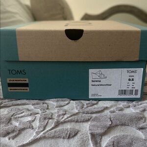 TOMS Serena Shoes in Natural Microfiber